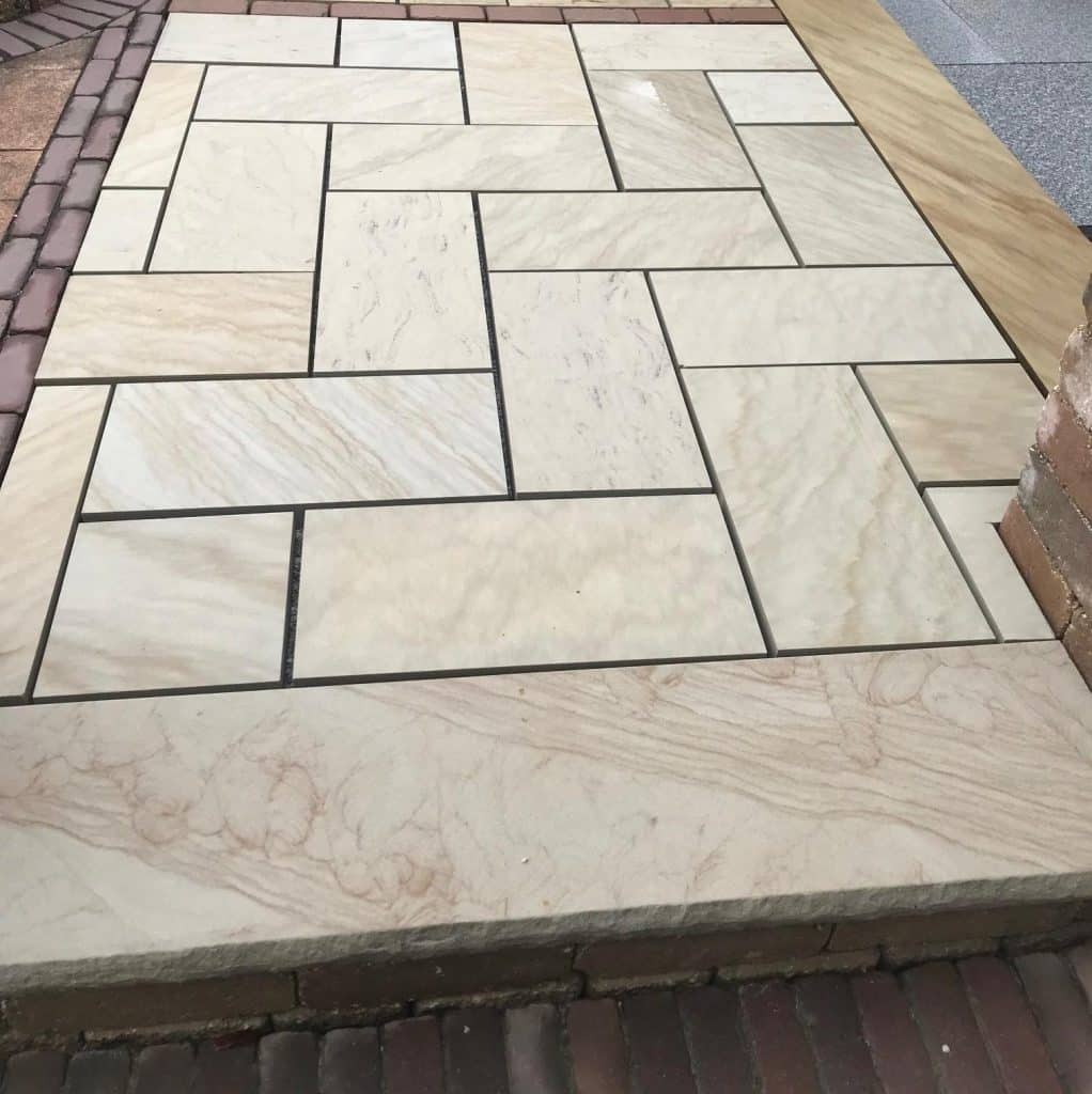 Flagstone Pattern - Amherst Gray
