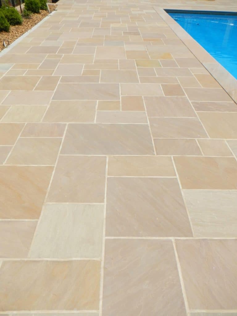 Flagstone Pattern - Autumn Brown Thermal