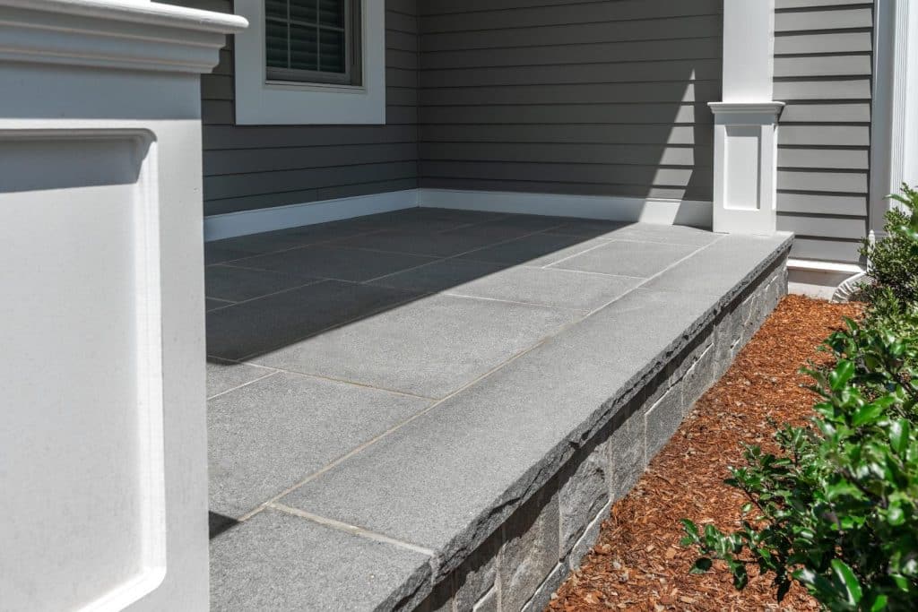 Flagstone Pattern - Blue Mist