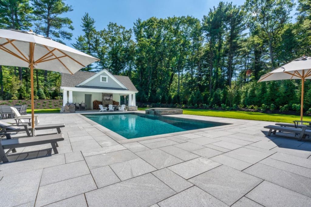 Flagstone Pattern - Blue Sky