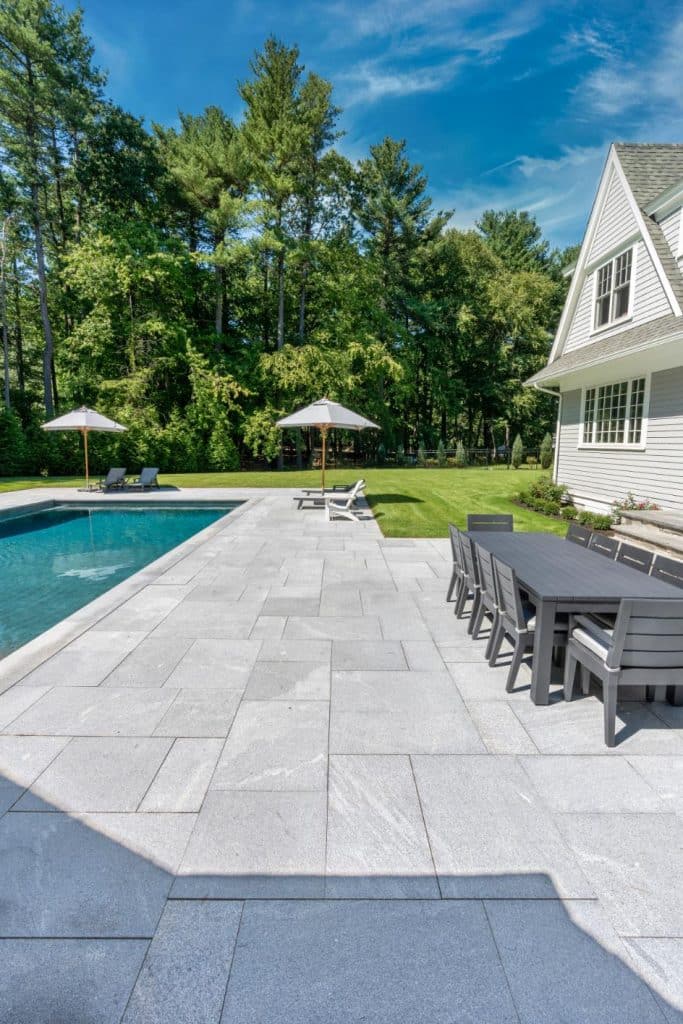 Flagstone Pattern - Blue Sky