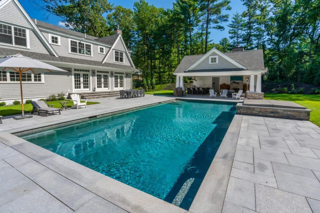 Flagstone Pattern - Blue Sky