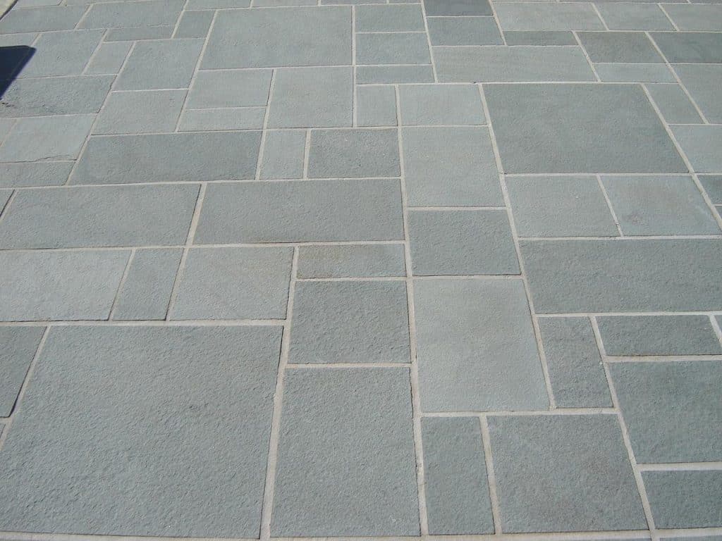 Flagstone Pattern - Bluestone Blue Thermal