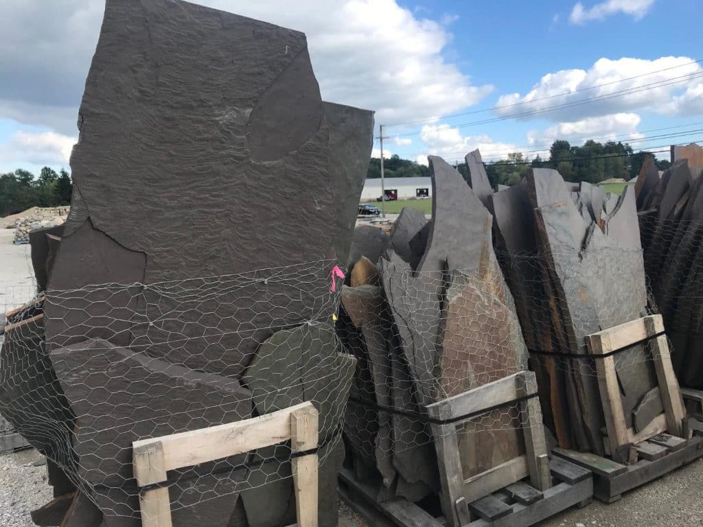 Flagstone Irregular Shapes - Bluestone Natural Cleft Lilac