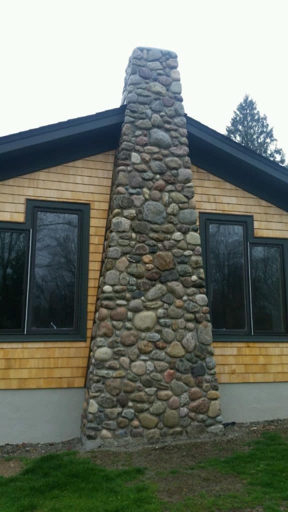 Building Stone Mosaic - Boulder Granite 2