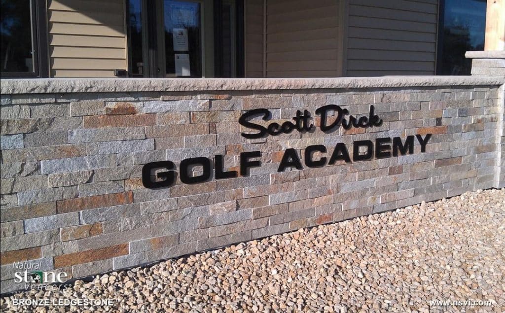 Building Stone Ledgestone - Bronze Ledgestone