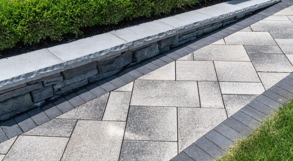 Cap - Ledgestone Grey Chiseled Edge