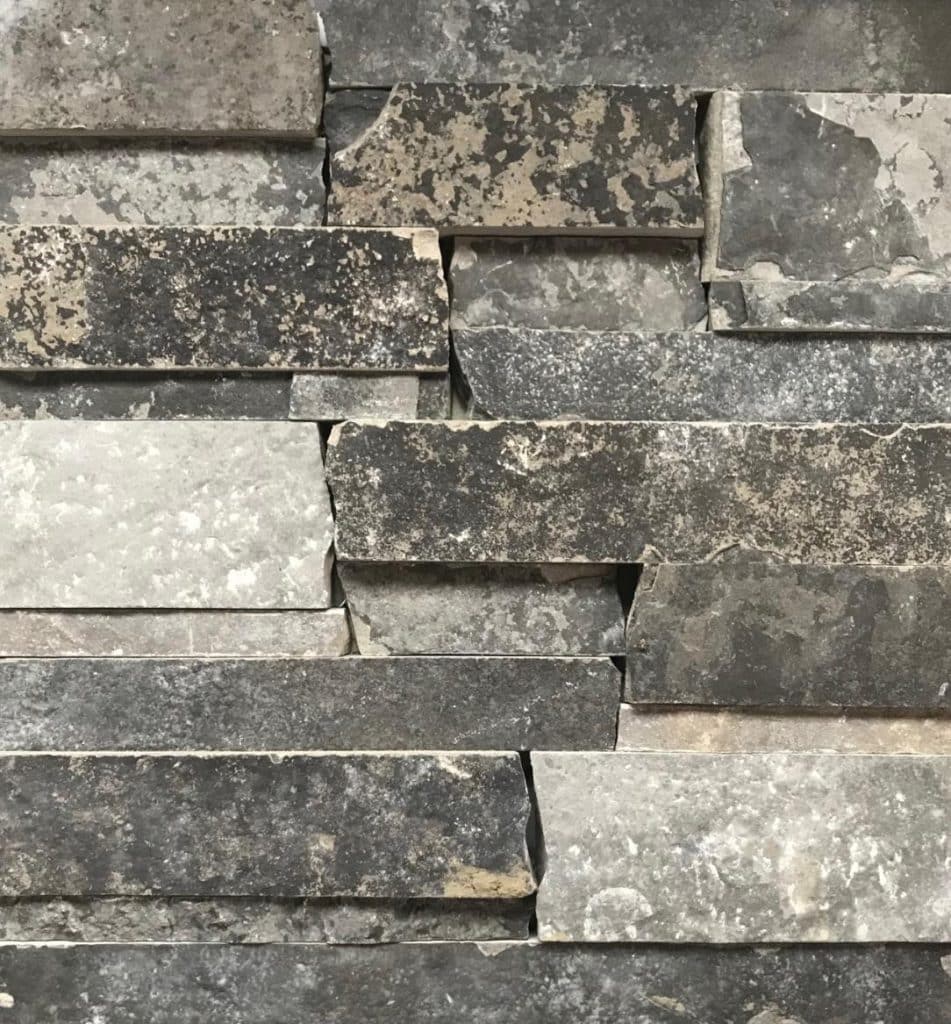 Building Stone Ledgestone - Charcoal Stakledge
