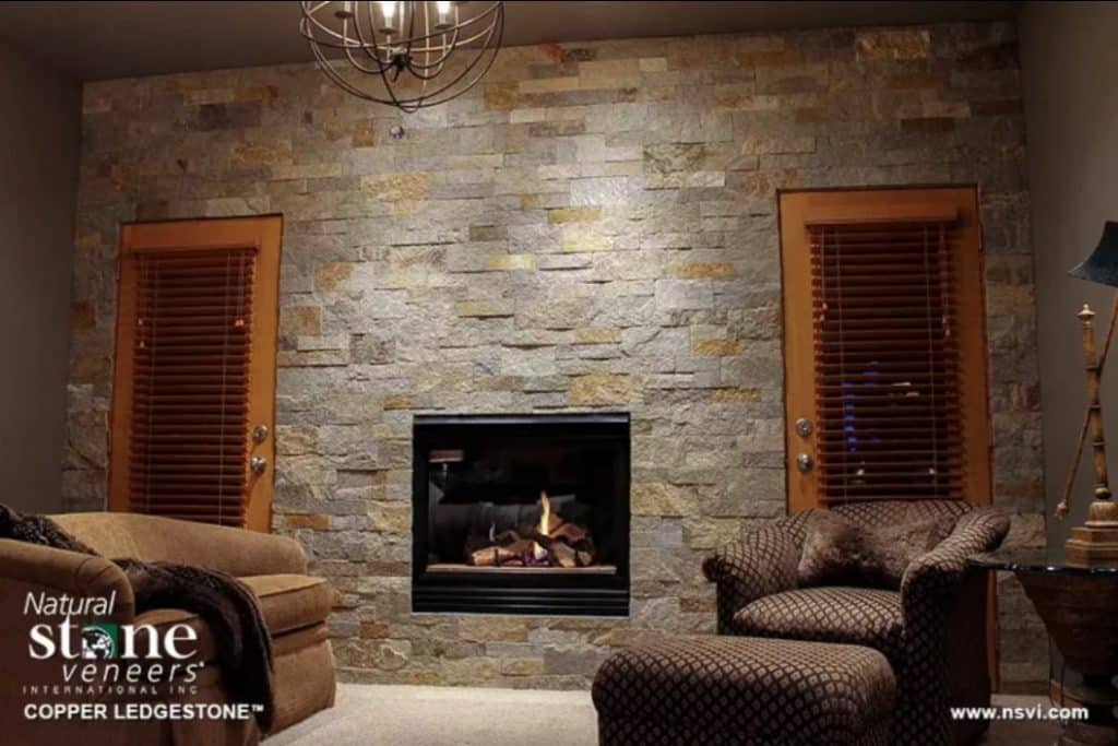 Building Stone Ledgestone - Copper Ledgestone