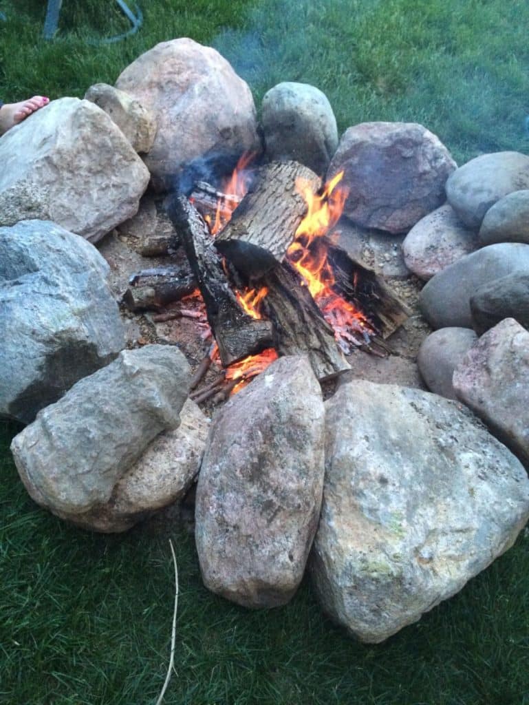 Outdoor Living - Granite Boulder