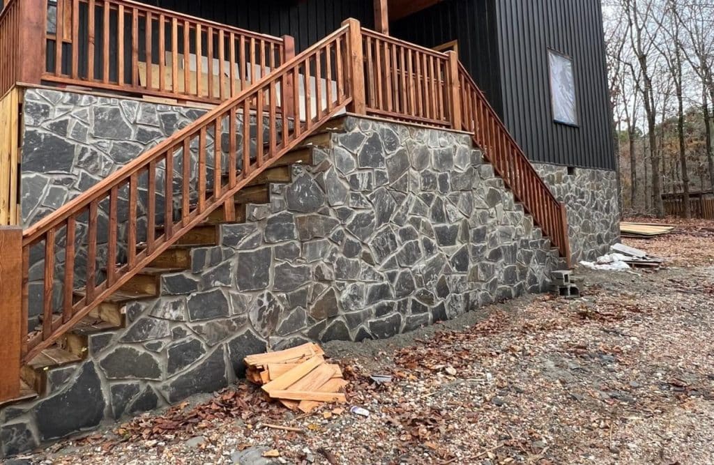 Flagstone Irregular Shapes - Meadow Ridge Blue