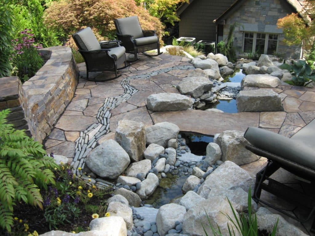 Flagstone Irregular Shapes - Meadow Ridge Slab Brown