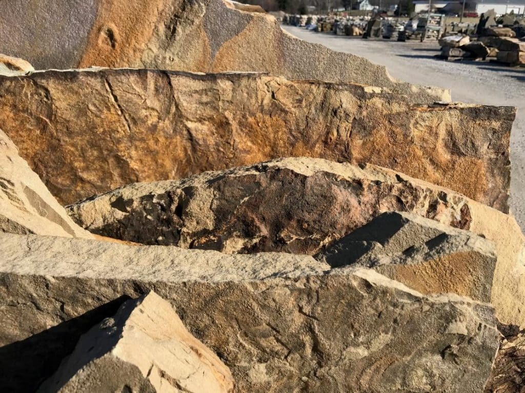 Flagstone Irregular Shapes - Meadow Ridge Slab Brown