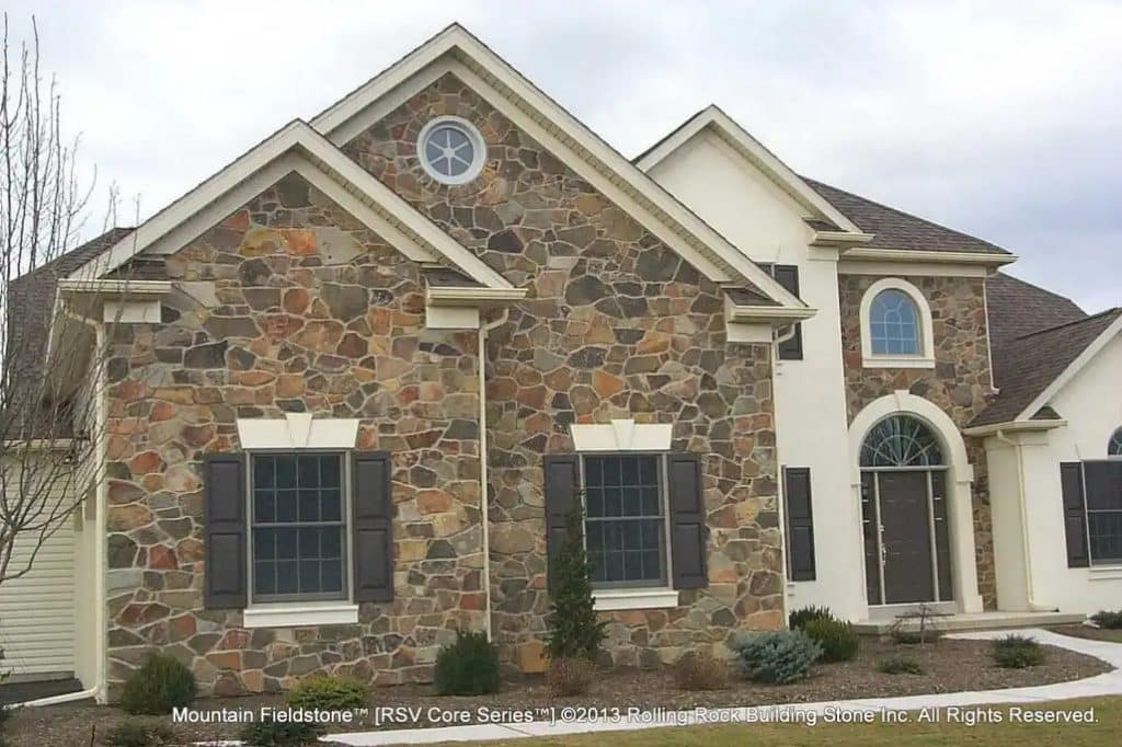 Building Stone Mosaic - Mountain Fieldstone