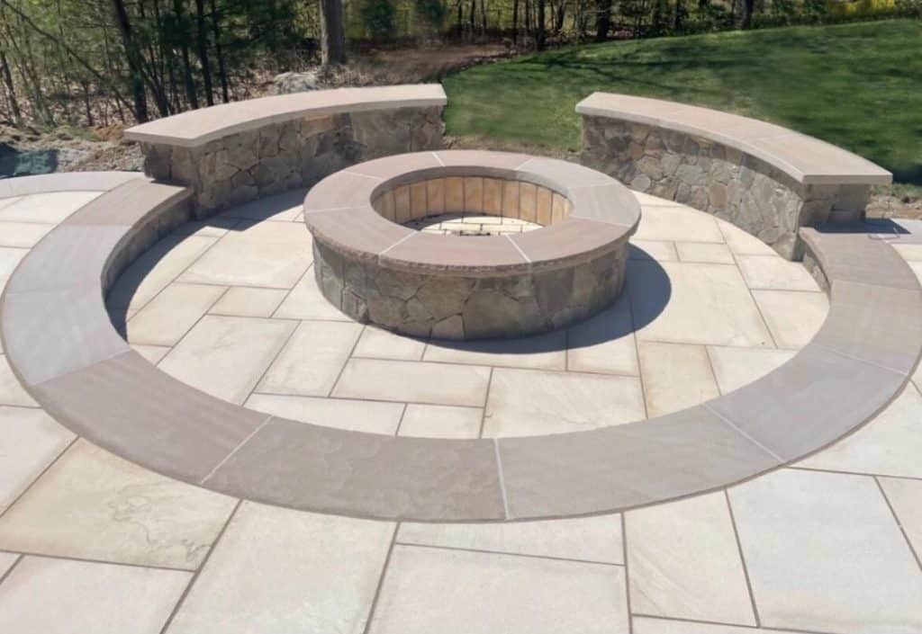 Flagstone Pattern - Oxford Buff