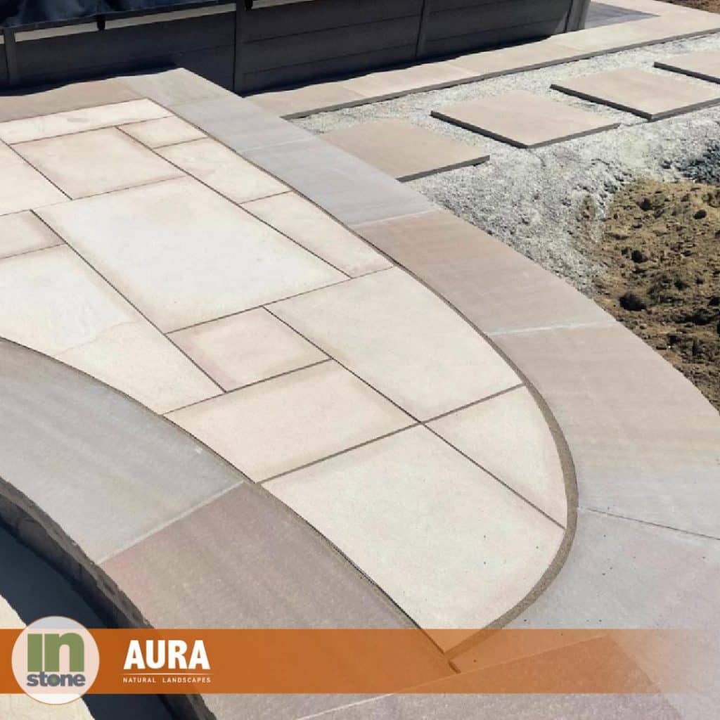 Flagstone Pattern - Oxford Buff