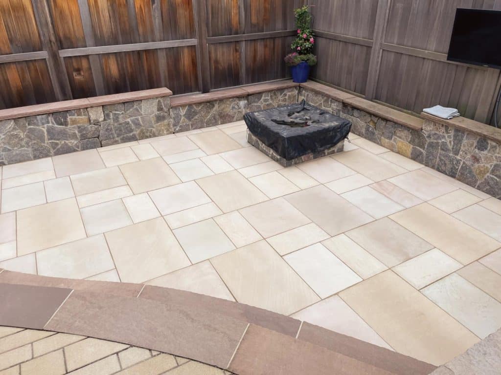 Flagstone Pattern - Oxford Buff