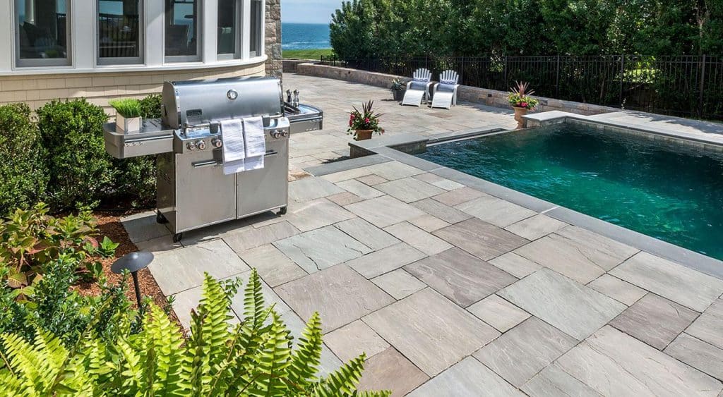 Flagstone Pattern - Stone Cliff Grey