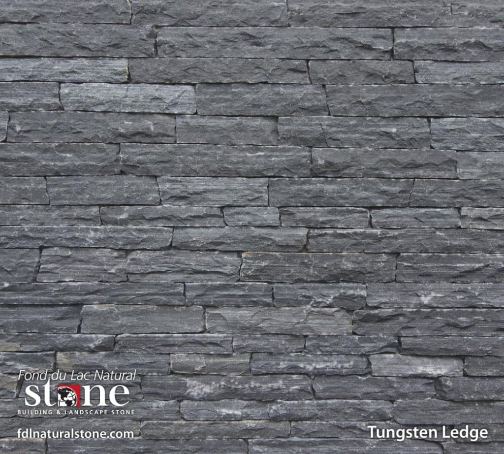 Building Stone Ledgestone - Tungsten Ledgestone