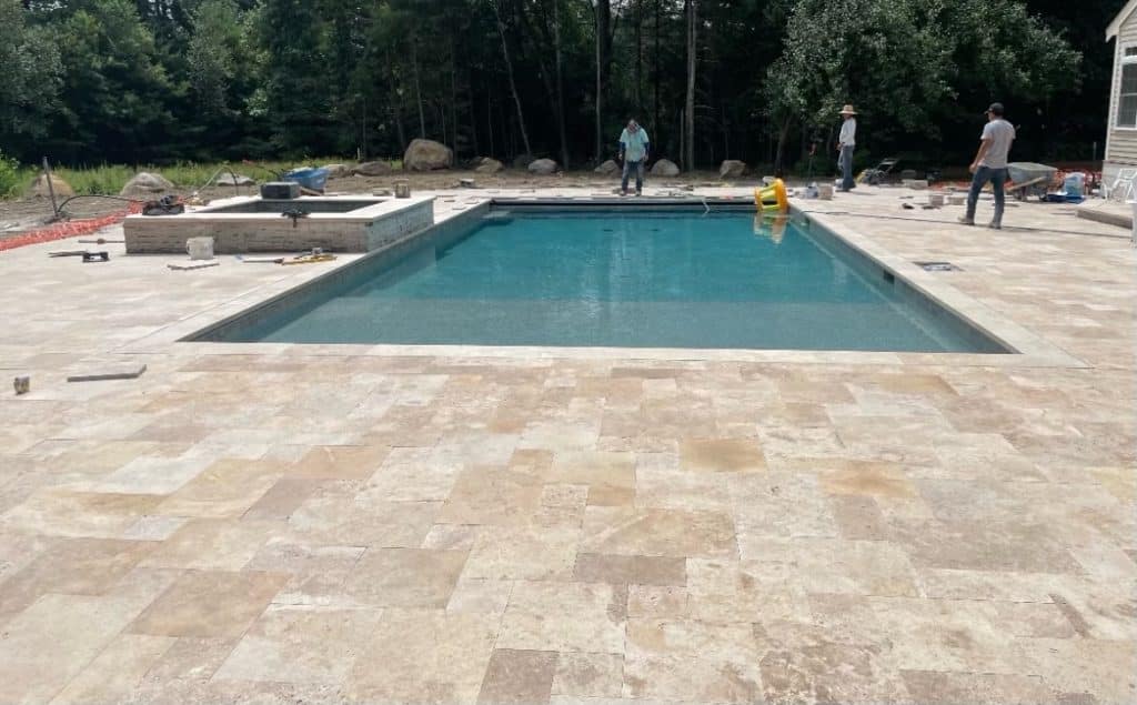 Flagstone Pattern - Walnut Travertine